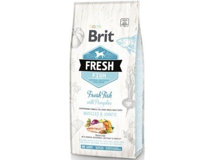 Granule pro psy Brit Fresh Fish Adult Large 10 kg