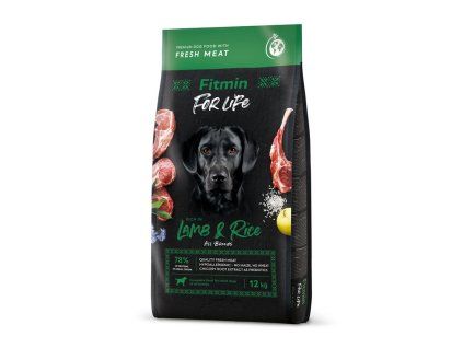 Granule pro psy Fitmin For Life Lamb & Rice 12 kg