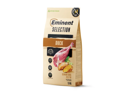 Granule pro psy Eminent Selection Senior Duck 12 kg