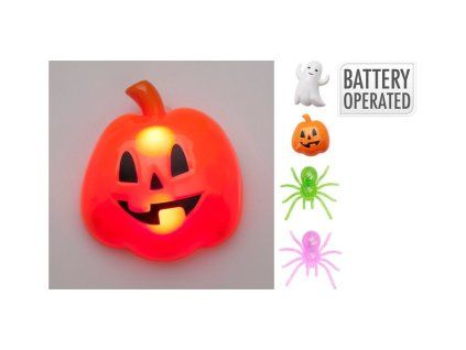 Halloweenská LED přísavka