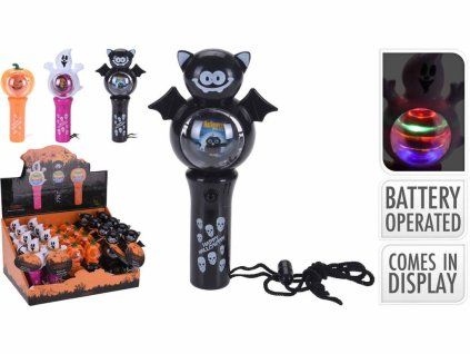 LED halloweenský spinner na baterie