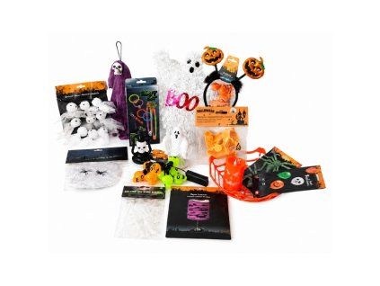 Maxi halloweenská sada 17 ks  Nové, náhodný výběr