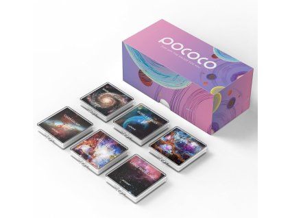 Sada 6 projekčních disků s motivy galaxií POCOCO Gorgeous Nebula