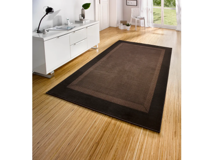 Koberec Basic 160 x 230 cm hnědý