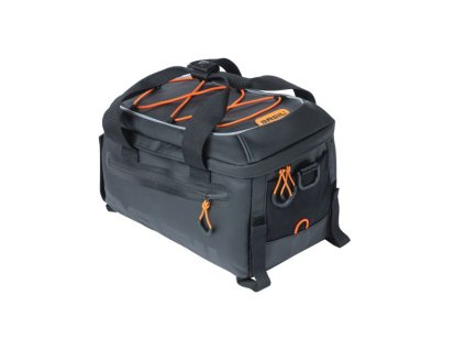 BASIL MILES TARPAULIN TRUNKBAG 7L black orange MIK com 18088 79589