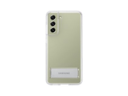 Samsung Clear Stand Kryt pro Galaxy S21 FE Transparent Rozbaleno