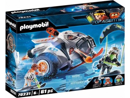 58961 playmobil 70231 spy team snezny kluzak