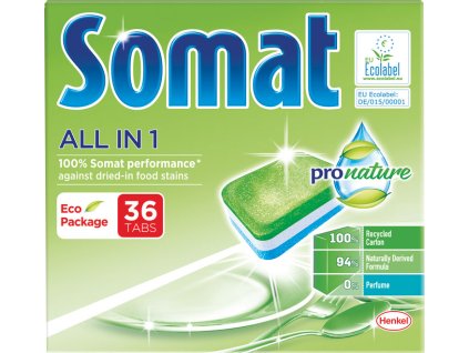Somat All in 1 ProNature ekologické tablety do myčky 36 Tabs