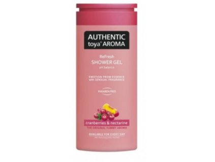 Authentic Toya Aroma Cranberries & Nectarine pěna do koupele 600 ml