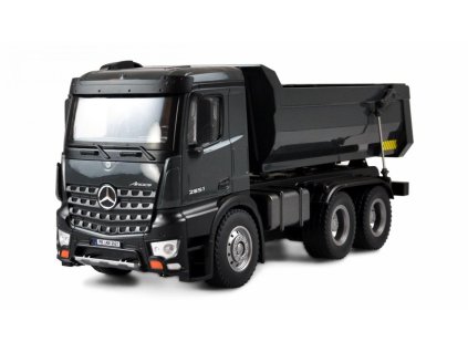 AMEWI RC sklápěč Mercedes PRO Metall V2 - šedý ( 17498 )