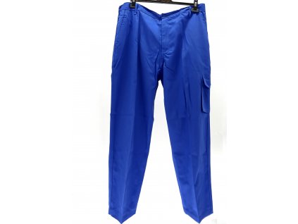 Pracovní montérkové kalhoty pánské modré