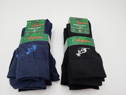 Ponožky Australia 5 párů - bambus - náhodný výběr barvy