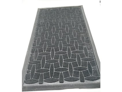 Černá rohožka 45x75xcm