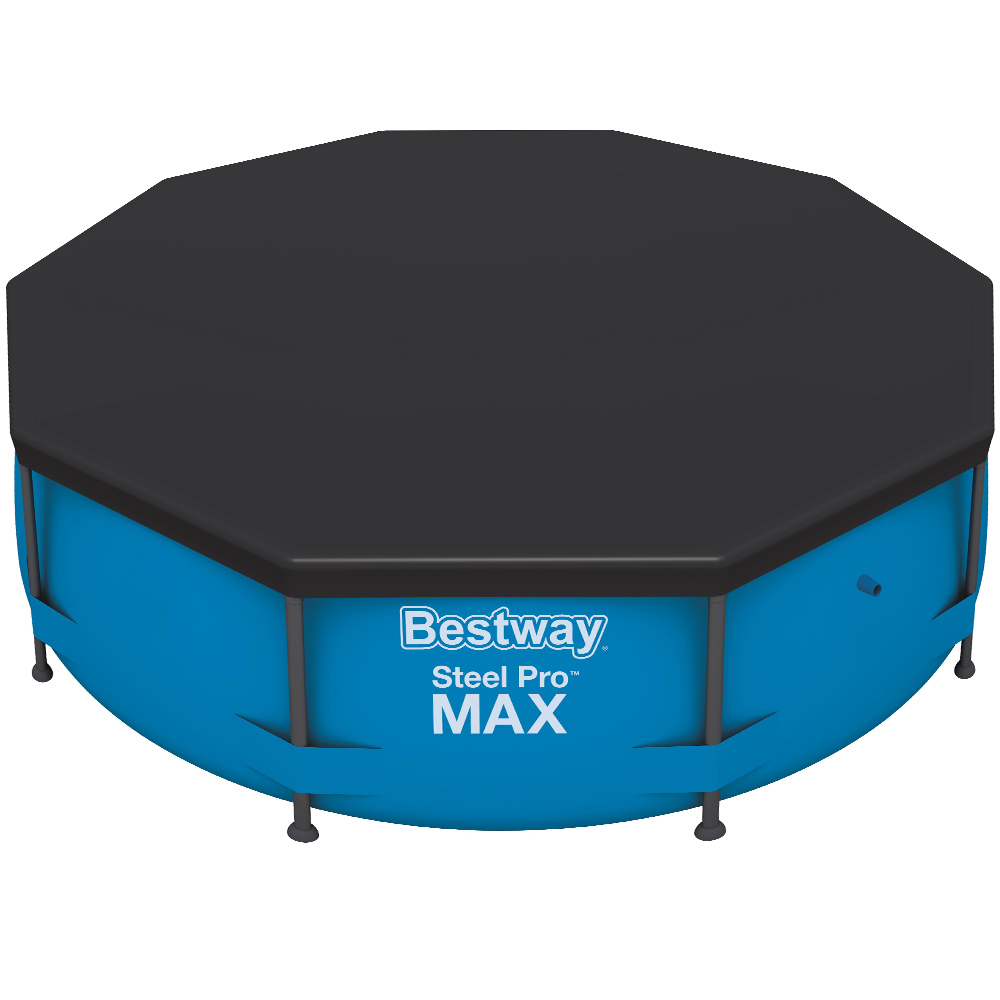 Flow Clear Krycí plachta na bazén Bestway s konstrukcí o průměru 3,05m