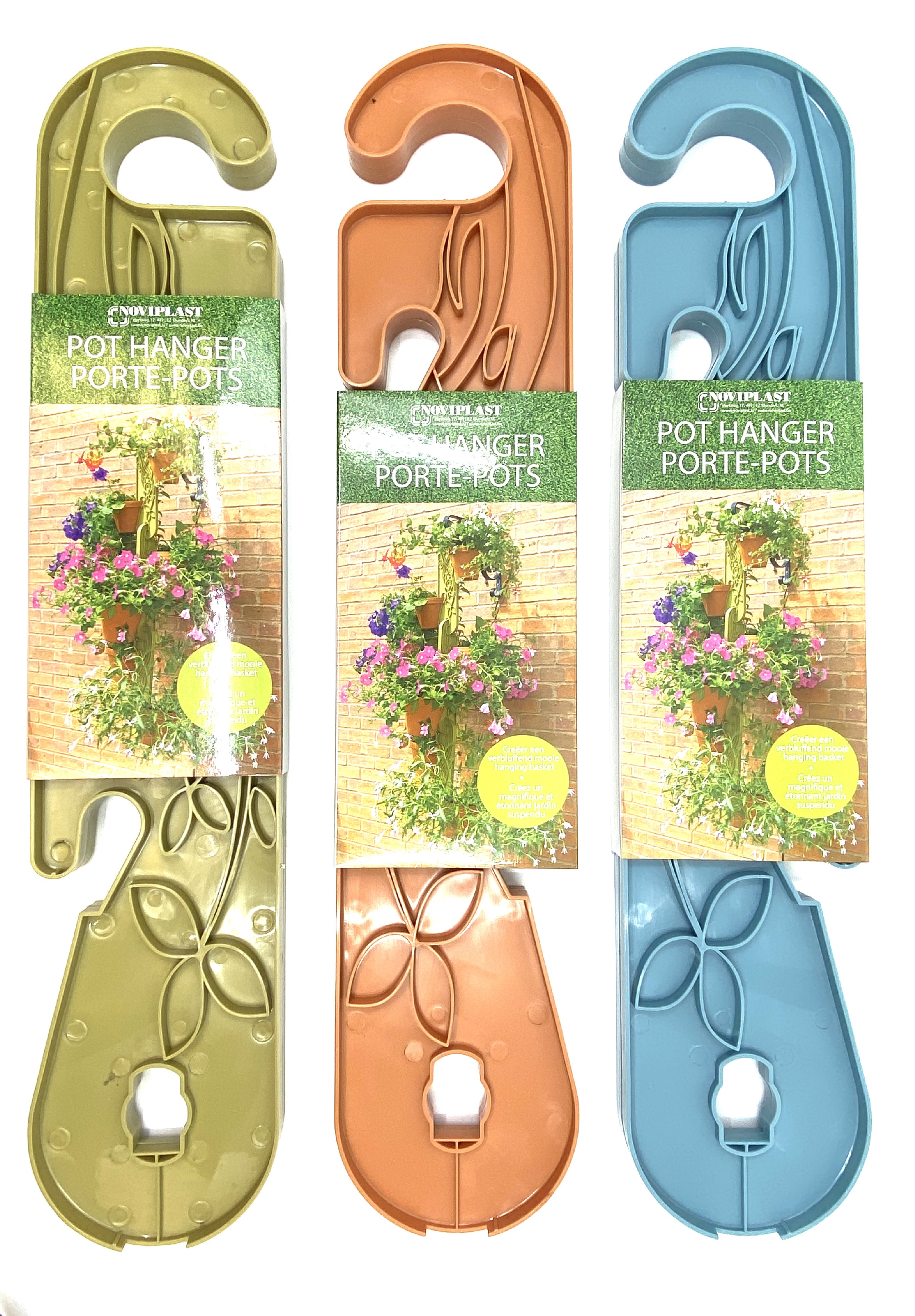 Věšák na květináče Noviplast BARVA: Světle modrá