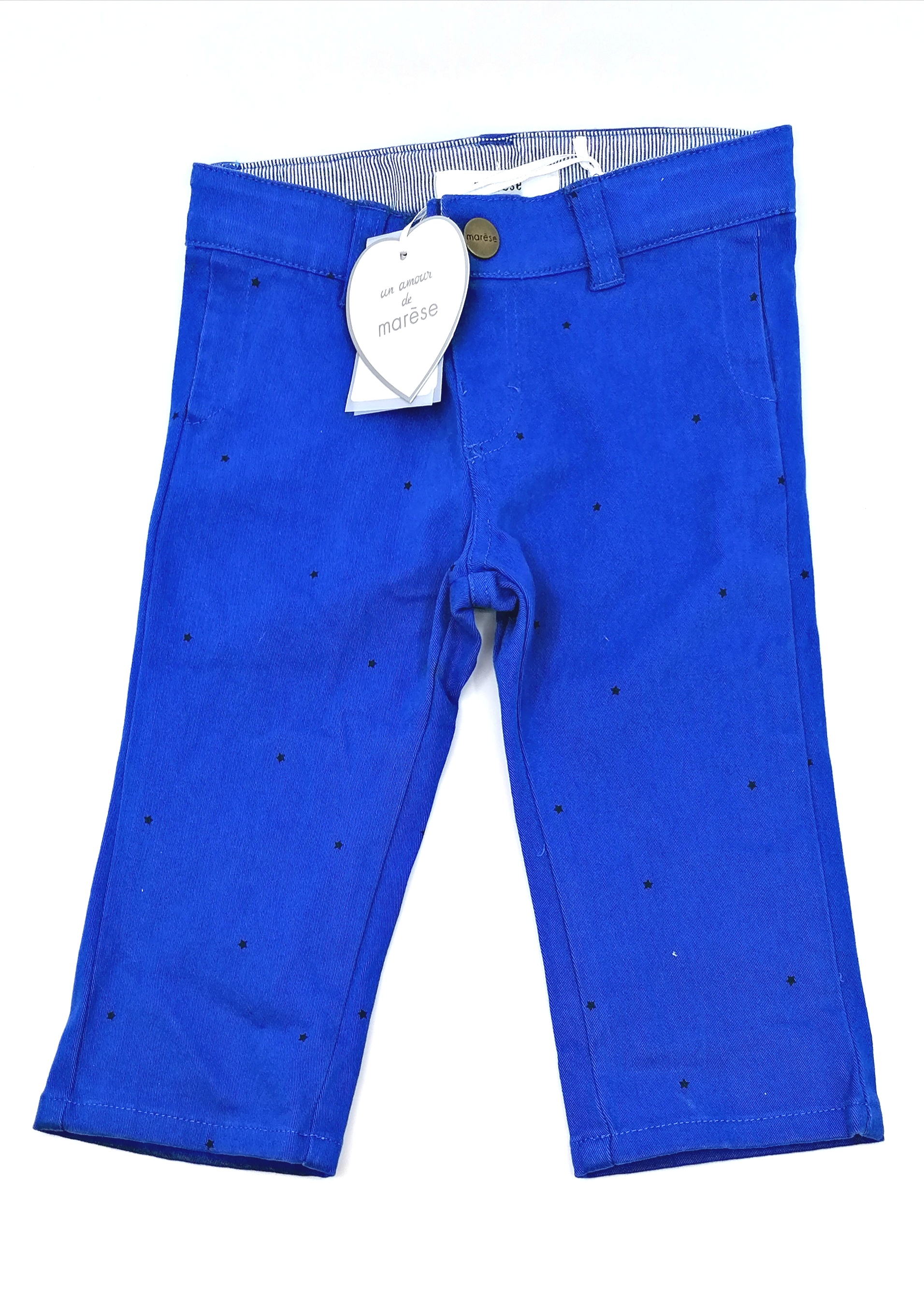Marese Dětské kalhoty Marése modré s hvězdičkami Velikosti DĚTSKÉ: 60