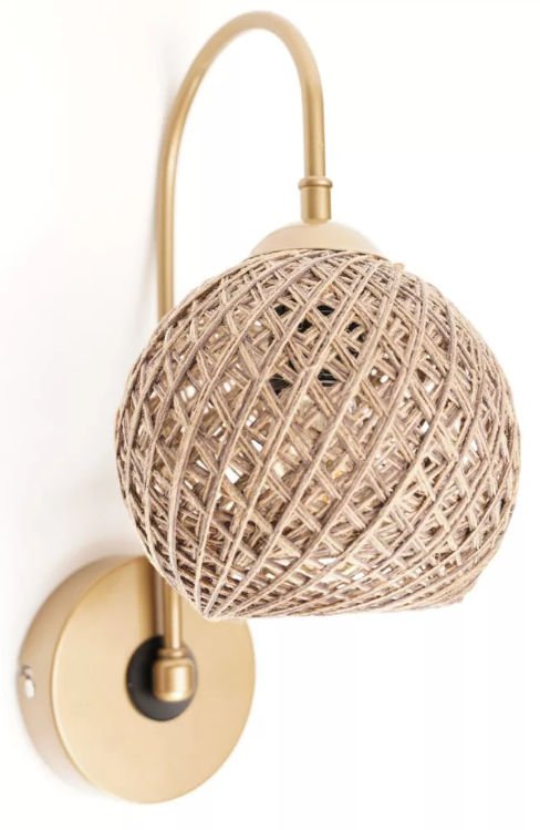 obrázek produktu Opviq lights Opviq Nástěnná lampa Loko, zlatá barva