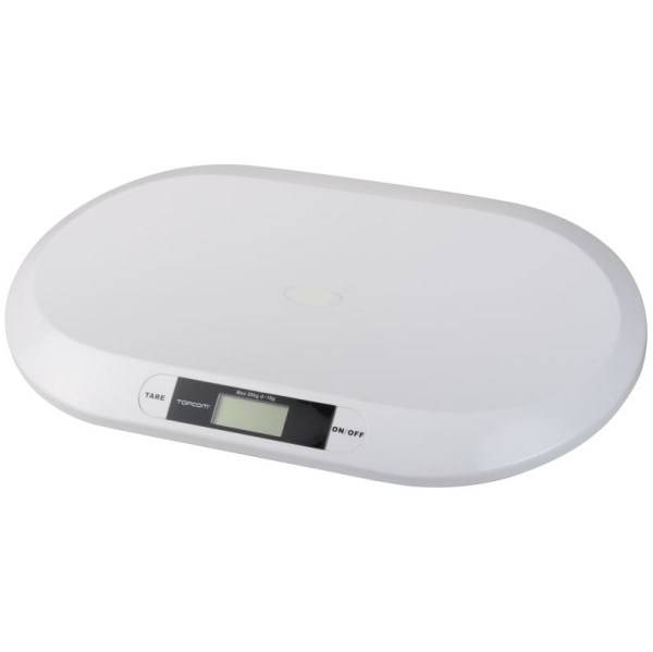 Kojenecká váha Topcom Digital BabyScale 2000, s rozlišením 10g Varianta: Bílá