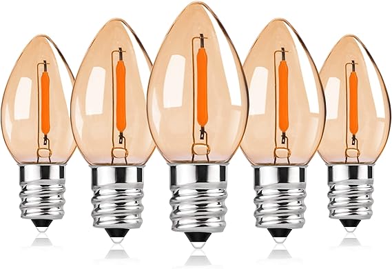 Vintige LED žárovka - teplá - 5ks