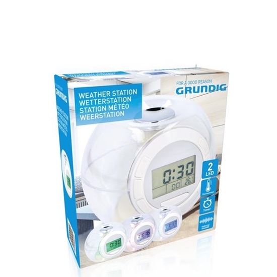 Grundig meteostanice s LED osvětlením