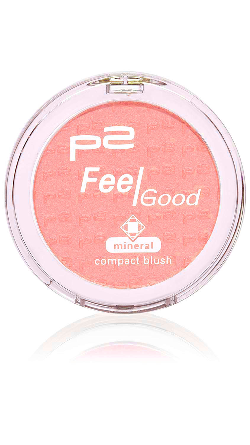 p2 Cosmetics / Feel Good Mineral Compact Blush / Tvářenka Varianta: 031 dreamy berry