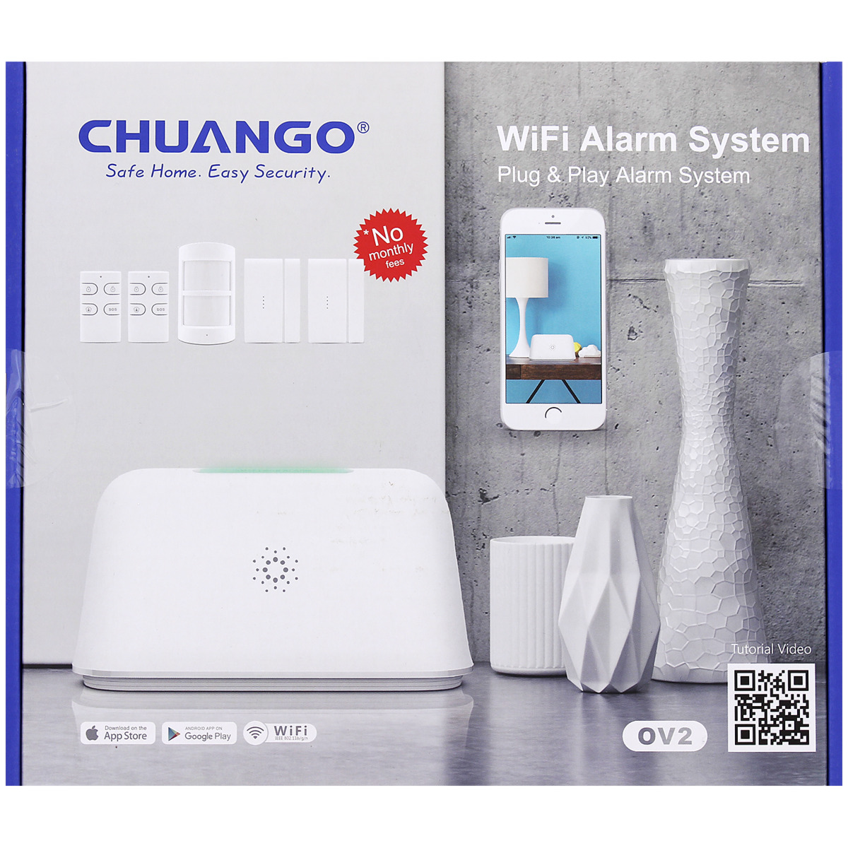 Chuango wifi alarm systém OV2