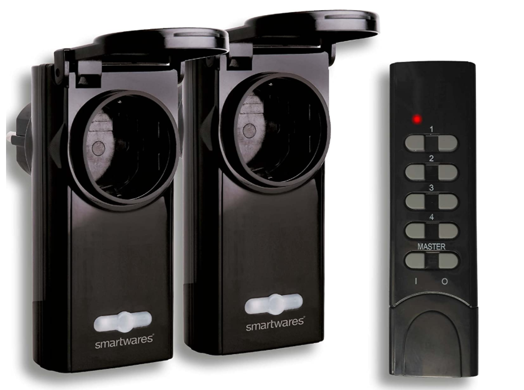 Sada 2 bezdrátových ovládacích venkovních zásuvek Smartwares SmartHome SH5-SET-OP36
