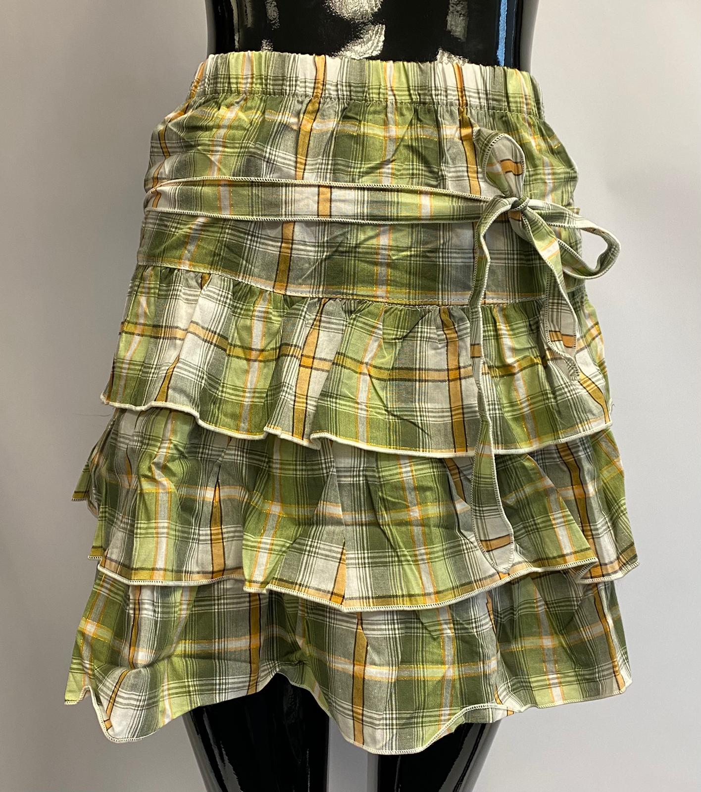 Dívčí sukně zelená *Velikosti textil: 110