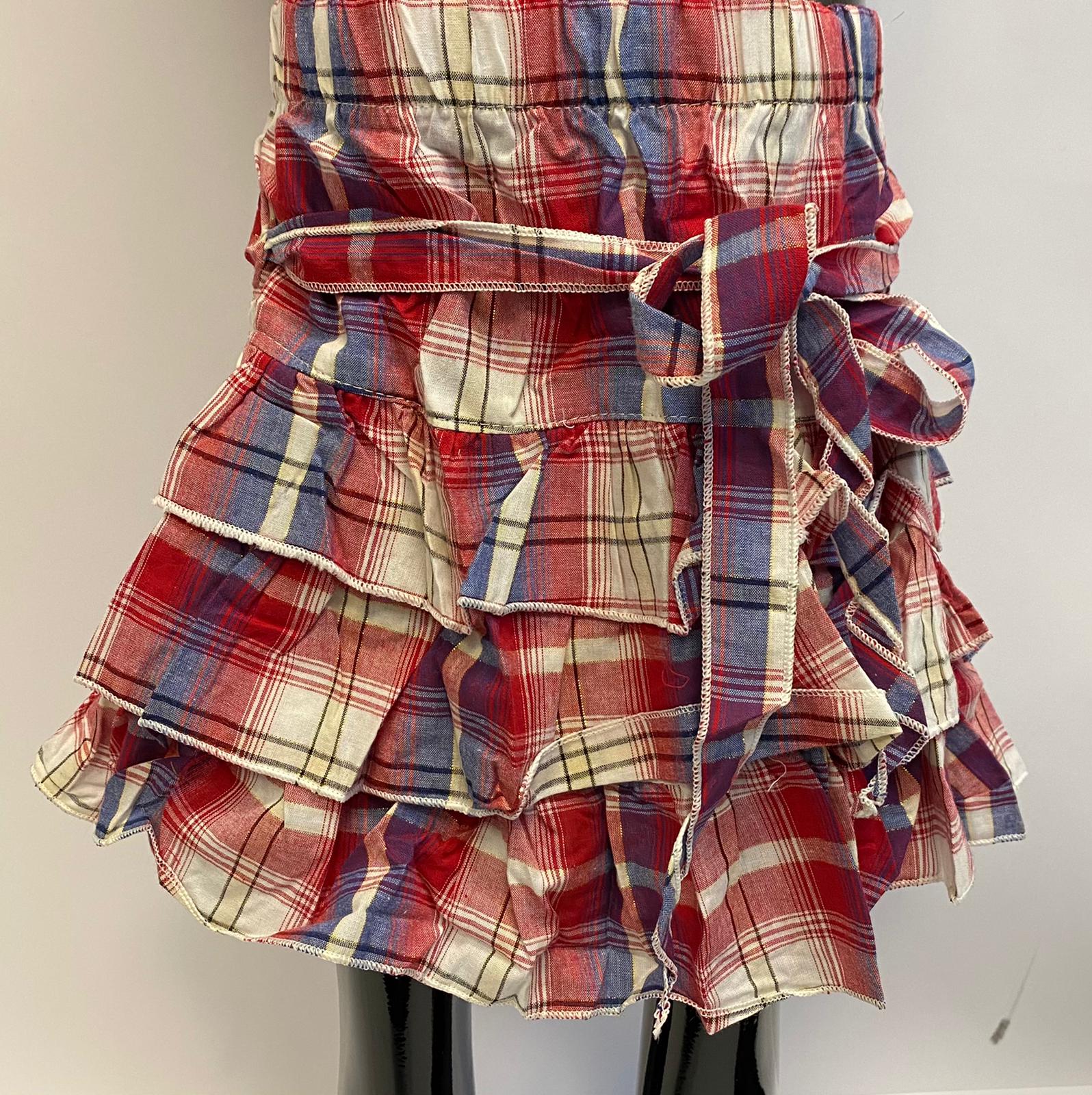 Dívčí sukně červená *Velikosti textil: 110