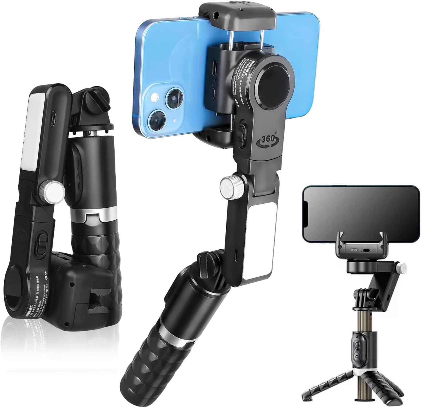 Smartphone Gimbal stabilizátor pro IOS/Android (černá)