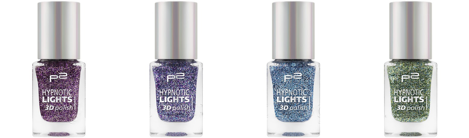 p2 Cosmetics / Hypnotic Lights 3D polish / lak na nehty Varianta: 070 sequin song