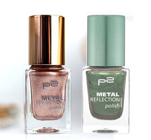 p2 Cosmetics / Metal Reflection polish / lak na nehty Varianta: 120 Petrol Boat