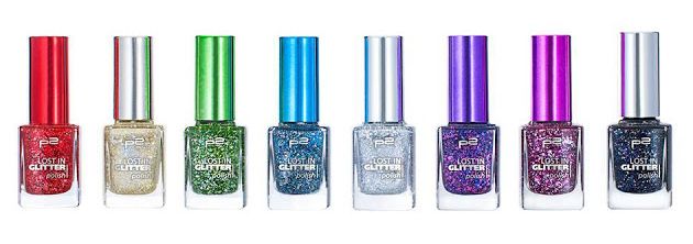 p2 Cosmetics / Lost in Glitter polish / lak na nehty Varianta: 070 Go Crazy