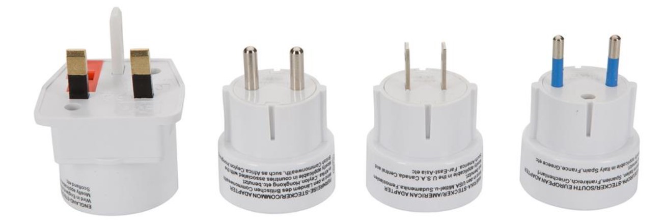 Smartwares 10.002.41 Univerzální cestovní zástrčka