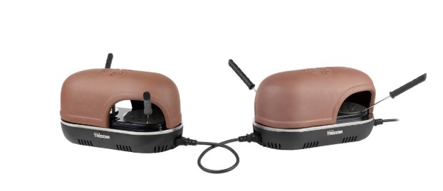 Tristar Festa Connec raclette gril 4 pánve terakota, černá