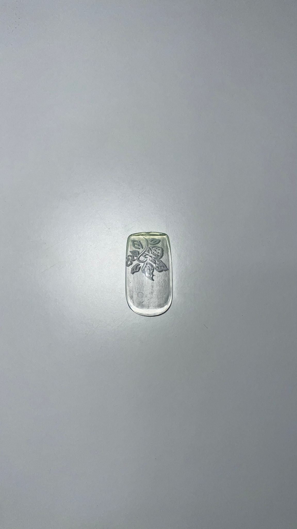 Umělé nehty - 12 ks Varianta: Bílé lístky