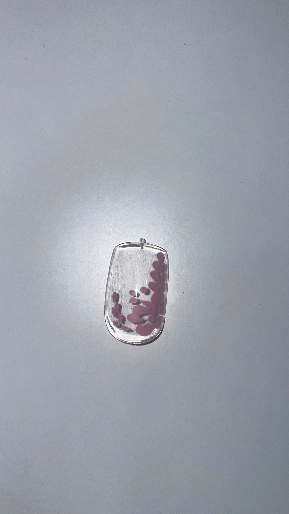 Umělé nehty - 12 ks Varianta: Růžové lístky