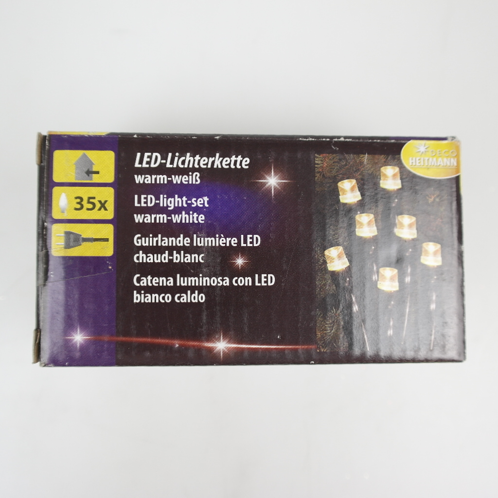 LED pohádková světla - 35 kusů - teplá bílá 80700
