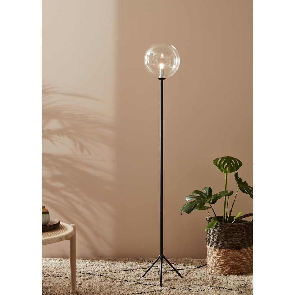 Černá volně stojící lampa Markslöjd Andrew Floor Black
