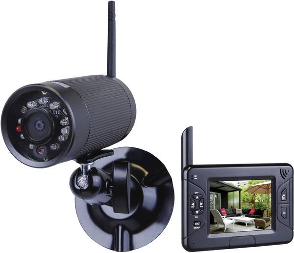 Smartwares Kamerový systém CS83DVR 10.000.71 RF-CCTV 4 kanálový 2,4 GHz