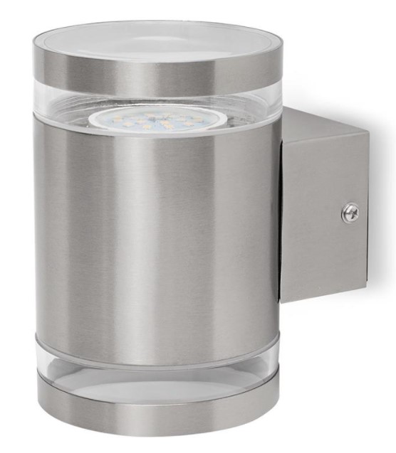 SMARTWARES 10.068.55 venkovní nástěnné LED osvětlení 14W, nerezová ocel