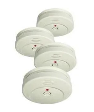 Smartwares 10.100.41 detektor kouře, sada 4 ks, na baterii