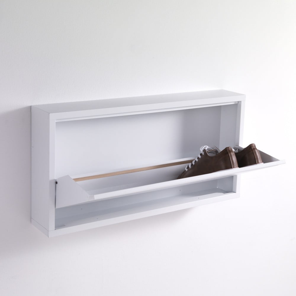 Bílý botník Tomasucci Terry, 75 x 37,5 cm