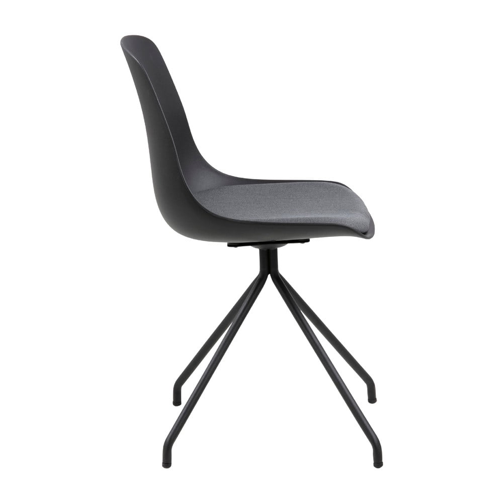 Černá jídelní židle Actona Eva