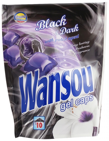 Wansou GELOVÉ KAPSLE BLACK & DARK 10KS x 20g