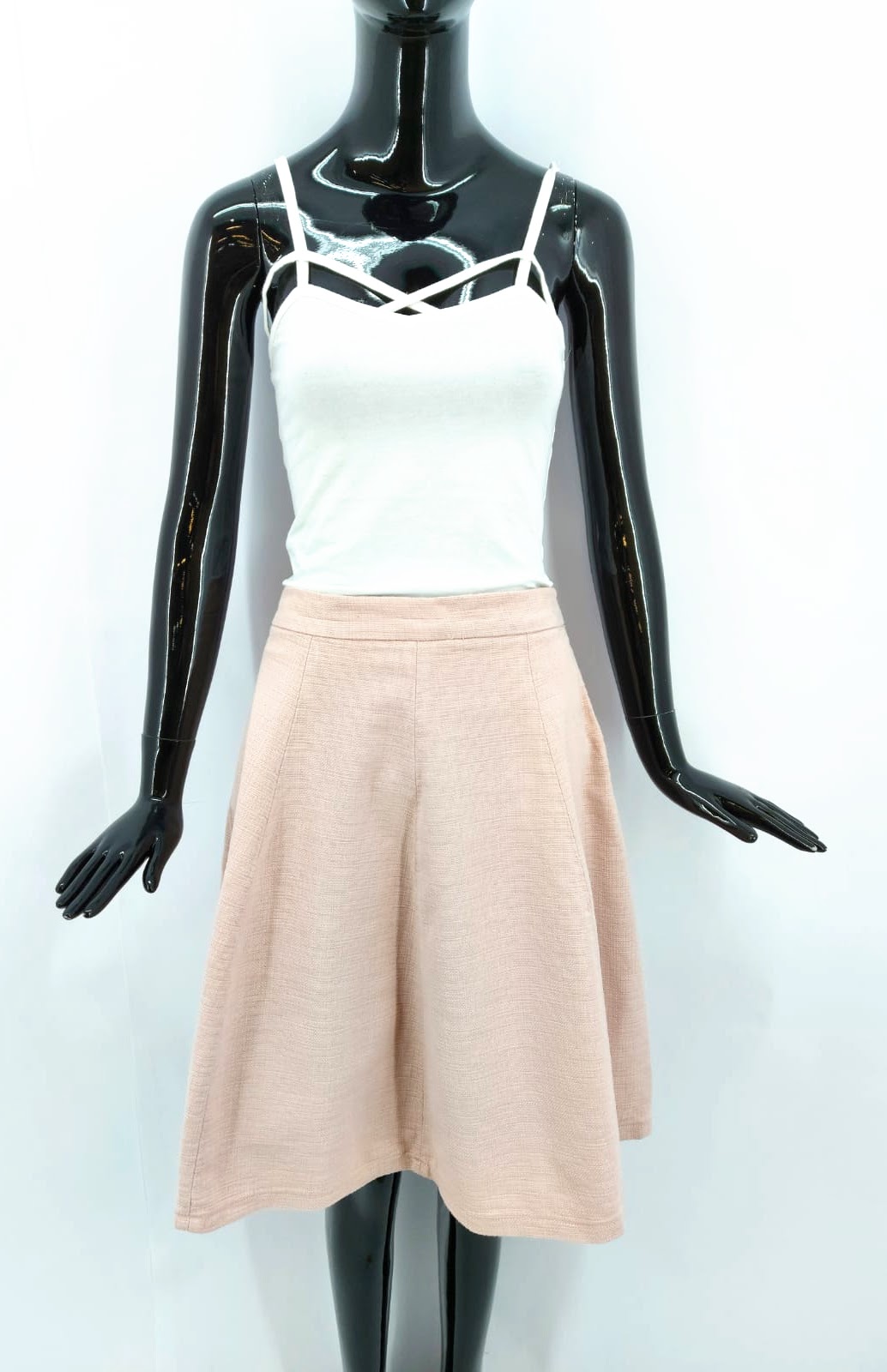 Dámská módní sukně Kookai, růžová *Velikosti textil: 34