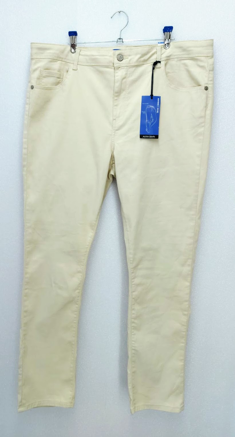 Pánské Jeans kalhoty Monroe & More, béžové *Velikosti textil: 48