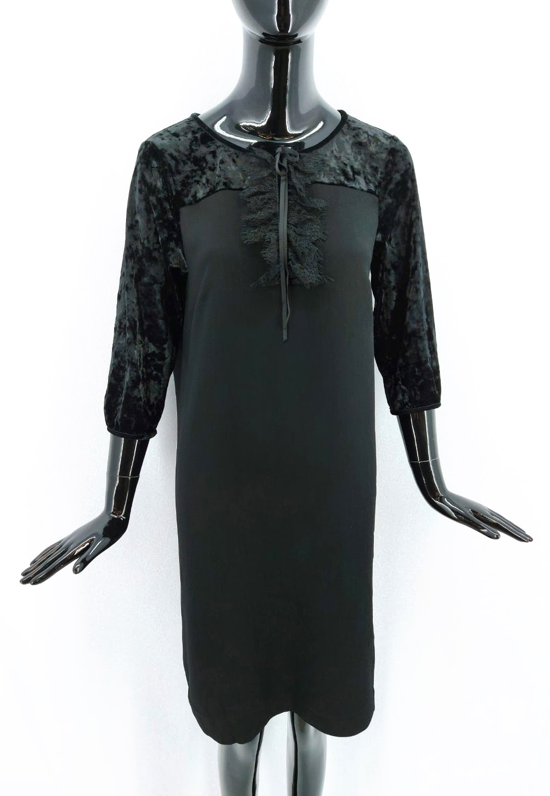 Dámské šaty s 3/4 rukávy Expresso, černé *Velikosti textil: 40