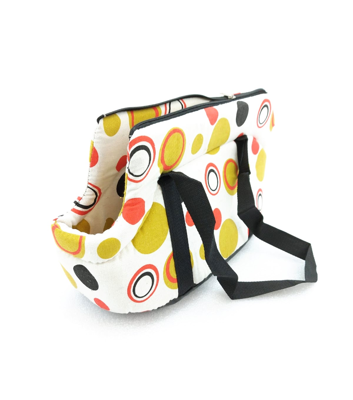 Cestovní taška pro domácí mazlíčky, bílo-olivová druh: Velký