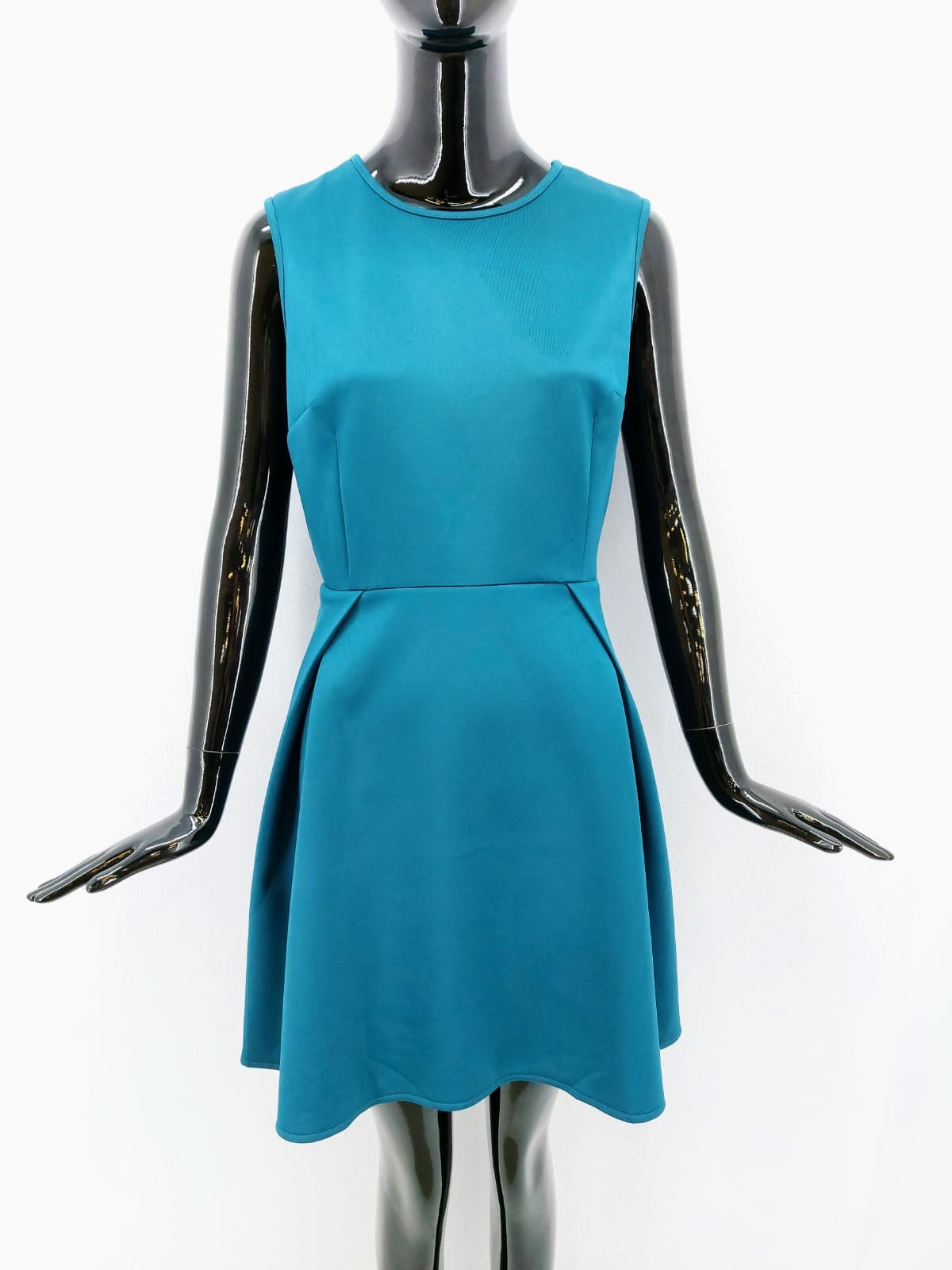 Vintage Botique Dámské šaty Vintage Boutique, petrolejová Velikost: XS